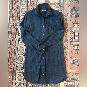 Taylor Stitch Indigo Star Jane Dress